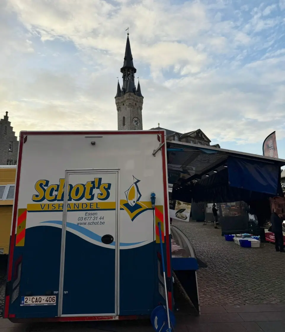 viswagen, marktwagen, Lier